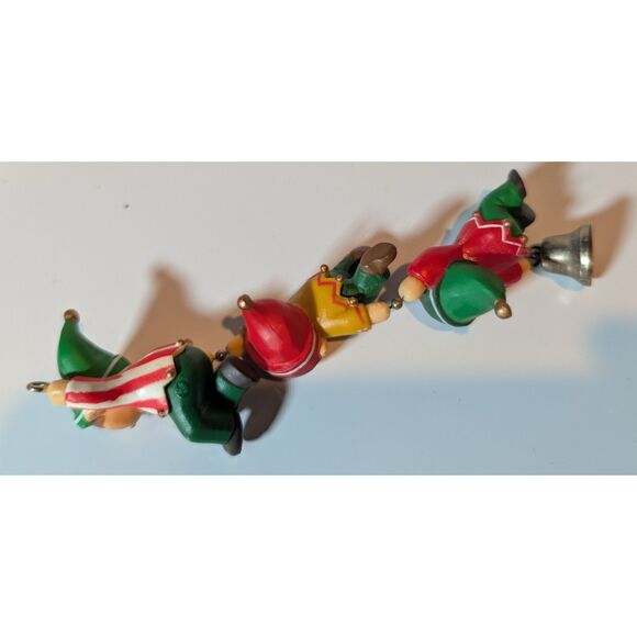 Vintage Hallmark Elfin Antics Christmas Ornament 80's with box - Picture 3 of 4